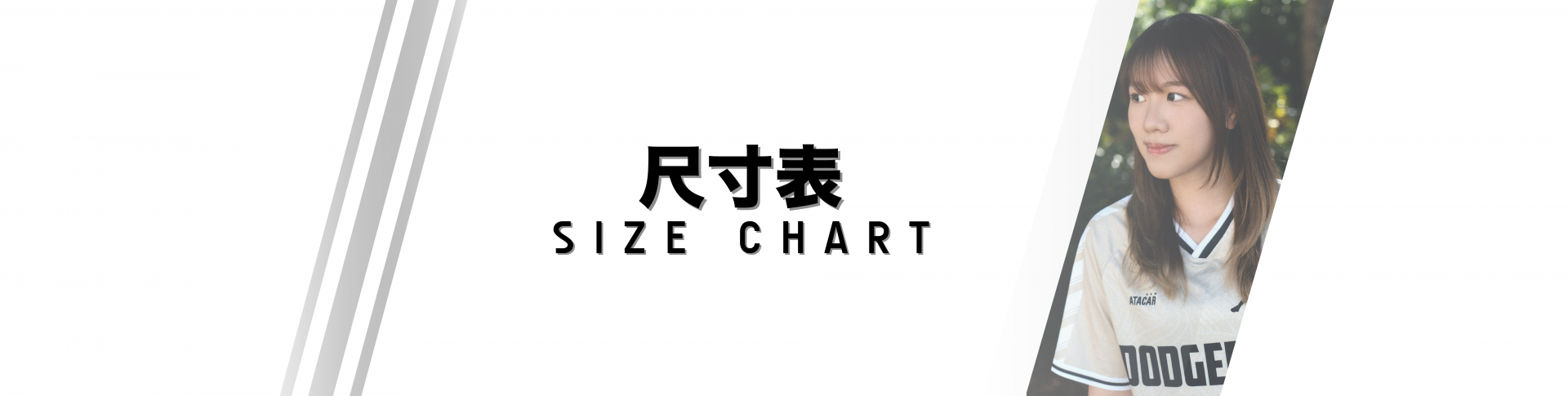 size chart | dodgeBall | banner single